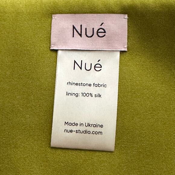 Nue Studio Charlotte Crystal Top Lime Green - Picture 8 of 9